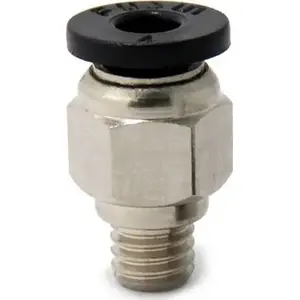 Savienotājs ar vītni M6 priekš 4 mm PTFE caurules, OEM