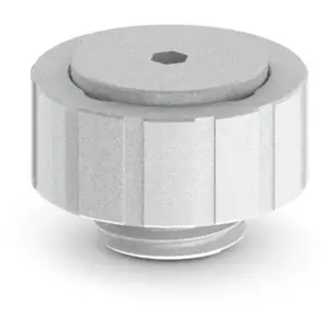 BitsPower manual air vent AG G1/4 silver sandblasted — BPM-ATETAIR-SL
