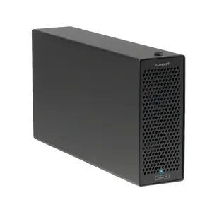 Ārējais GPU/PCIe paplašināšanas korpuss Sonnet Echo III Black Aluminium 1 — 400W, 175×424×231 mm