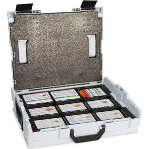 Terminal connector set Wago 887-925 in L-BOXX — multiway installation connectors kit