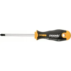 Screwdriver FELO Ergonic extra long, Pozidriv PZ2, model FL40120910