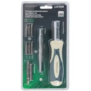 Screwdriver set Rockforce RF-32818MR — 18-in-1 screwdriver with interchangeable bits