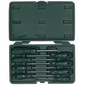 Sata screwdriver set ST09305SJ — 10-piece Torx screwdriver kit in case
