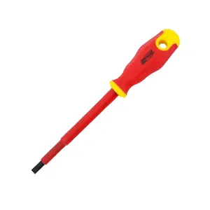Отвертка ручная AWTools AW37104, шлицевая 4 мм, вес 60 г