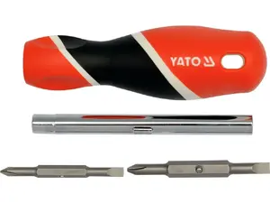 Manual screwdriver set YATO YT-25971 — 4-piece pack