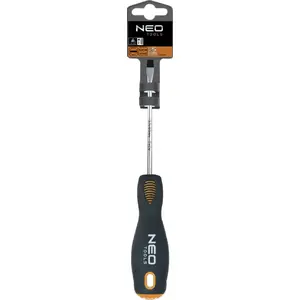 Flat-head screwdriver NEO tools 04-011 — parallel tip, manual hand tool