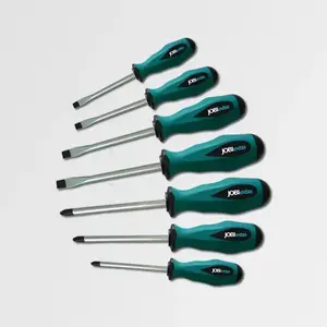 Screwdriver set JOBIextra XT075 – 7 pcs manual screwdrivers, assorted tip types