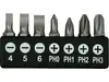 Screwdriver bits Vorel 65105, 1/4" 25 pcs Photo 2