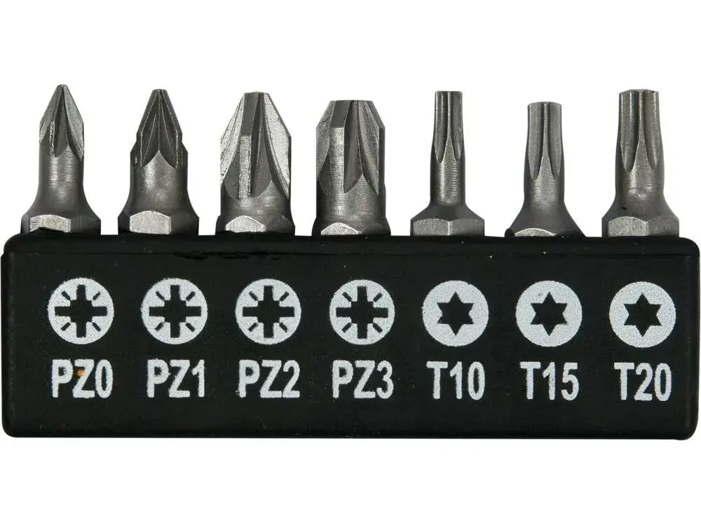 Screwdriver bits Vorel 65105, 1/4" 25 pcs Photo 3