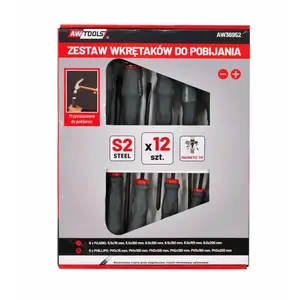 Manual screwdriver AWTools AW36952 — weight 1.108 kg, model AW36952