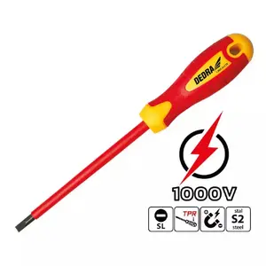 Manual screwdriver Dedra 06B001, 75 mm length, hand tool