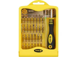 Screwdriver bit set Vorel 64396 — 32-piece pack, assorted bits for screwdrivers/drills