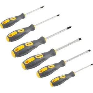 Screwdriver set Rebel Tools RB-1108, 6 pieces — assorted screwdriver types and sizes