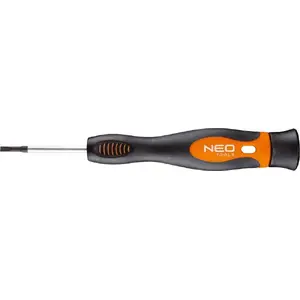 Precision flat screwdriver NEO tools 2.5x50 mm S2 model 04-113