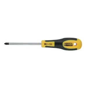 Screwdriver MODECO PH2 x 200 mm universal Philips Friendly Grip MN-10-033