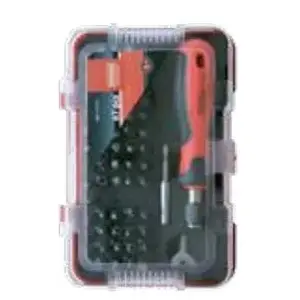 Set of screwdrivers and bits MODECO MN-14-207, 67 pieces — interchangeable bits and sockets