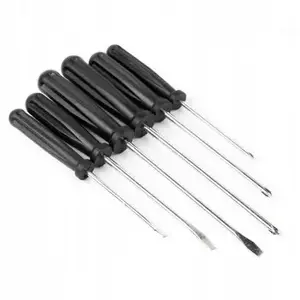 Screwdriver set Rockforce 6-piece — PH 0×150, PH 1×180, PH 2×200, SL 3.5×150, SL 4.5×200, SL 5×180