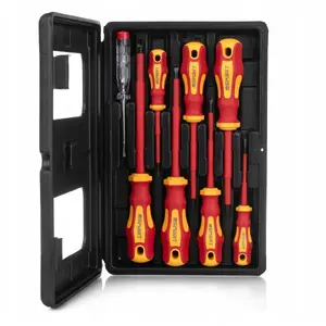 Insulated VDE screwdriver set Smart365 8 pcs in storage box, insulated tips for electrical work