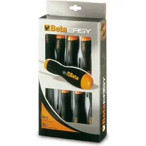 Screwdriver set Beta Tools 1203/D8P — 8-piece flathead and Phillips set