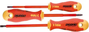 Manual screwdriver set FELO model 41393194 — compact hand screwdriver kit, package 115×39 mm