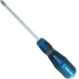 Screwdriver No name PH2 x 100mm soft touch handle, model 10968