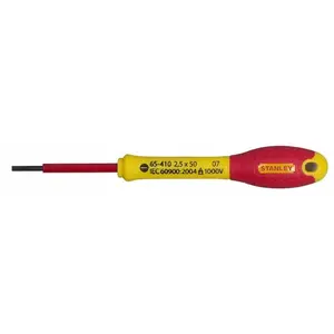 Screwdriver flat enlarged for electricians STANLEY FatMax 2.5x50mm