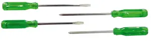 Screwdriver set MEGA 10213 — 4-piece impact (punch) screwdrivers, assorted sizes