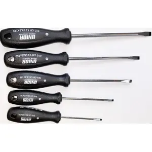 Screwdriver set No name 5-piece CR, model 617017, compact hand tool set