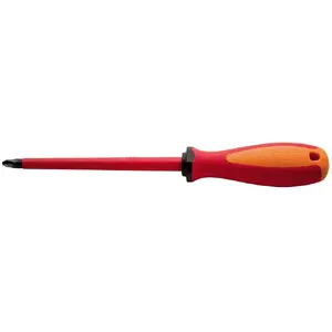 Insulated VDE Screwdriver Unior WKRETAK TBI PH 2x100, PH tip, 2 mm x 100 mm
