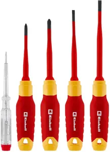 Набор прецизионных отверток EINHELL 5 шт. VDE с изоляцией