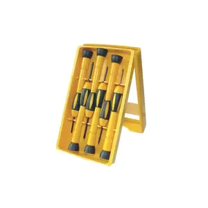 Screwdriver Set MODECO MN-10-208 — 6-piece watchmaker flat, Torx and Phillips precision drivers