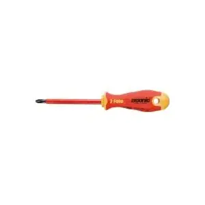 Insulated Phillips Screwdriver FELO Ergonic PH2 x 100 mm FL41420390