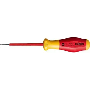 Flat-head screwdriver FELO 3.5 x 0.8 mm VDE insulated model FL91303590