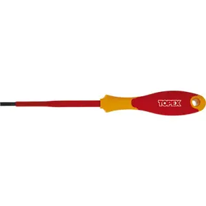 Flat Electric Screwdriver Topex model 39D472, insulated 1000V, blade 4.0x100 mm