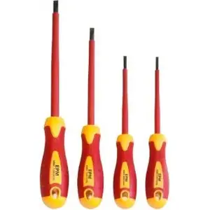 Insulated Screwdriver Set EPM E-400-0410 — 8-piece flat and Phillips screwdrivers