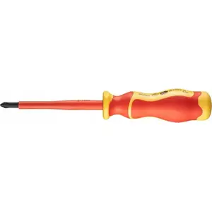 Insulated Phillips screwdriver PZ2 x 100 mm 1000V, NEO tools 04-136