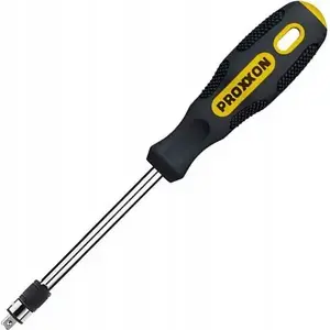 Screwdriver for 1/4" bits Proxxon 110 mm with ring (model PR22283)