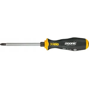 Screwdriver FELO Ergonic PH 1 x 80 mm — impact/striking cross-head