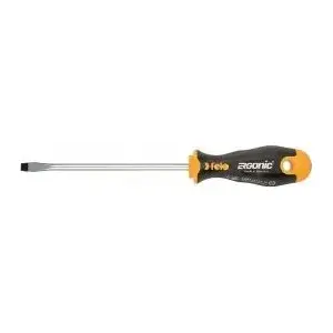 Flat-head screwdriver FELO Ergonic FL40065510 — blade 6.5 mm, tip 1.2 mm