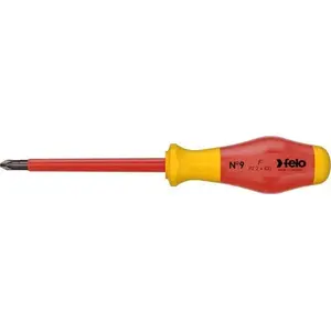 Screwdriver FELO VDE Phillips PZ 3 insulated hand tool, model FL91530490