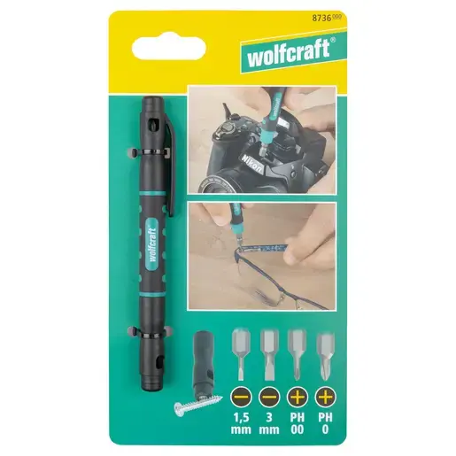 Прецизионная мультibit отвертка Wolfcraft 8736000 Photo 11