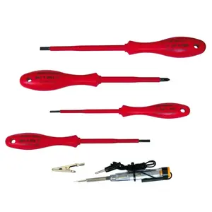 Insulated Electrotechnician Screwdriver Set MEGA 10540 — 5-piece, 1000V Rated