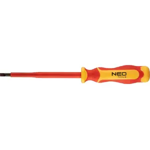 Flat-head insulated screwdriver NEO tools 1.0 x 5.5 x 125 mm 1000V model 04-133