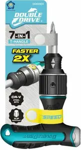 Screwdriver set No name WKRĘTAK T DOUBLE DRIVE 7w1 OKG-DD65904.MG – 7-piece T-handle double-drive kit