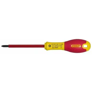 Screwdriver STANLEY FatMax Phillips PH2 1x100 mm for Electricians 65-415