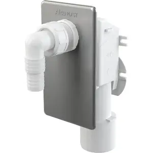 Подтопный сифон Alca plast APS3 DN50 хром