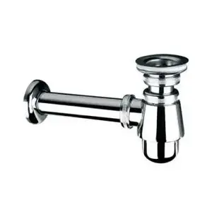 Bottle trap McAlpine 5/4" DN32 low chrome (model 220+255CB)