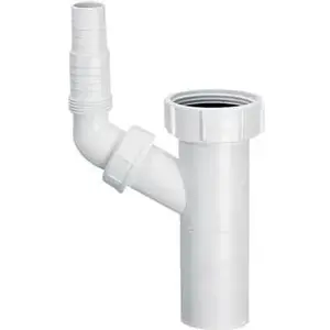 Siphon for Washing Machine McAlpine 5505 — 6/4" x 40mm Drain Connection