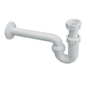 Сифон McAlpine HC4PF-32 5/4" DN32 белый для раковины/слива