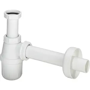 Сифон бутылочный VIEGA 5/4" DN32 белый модель 703219